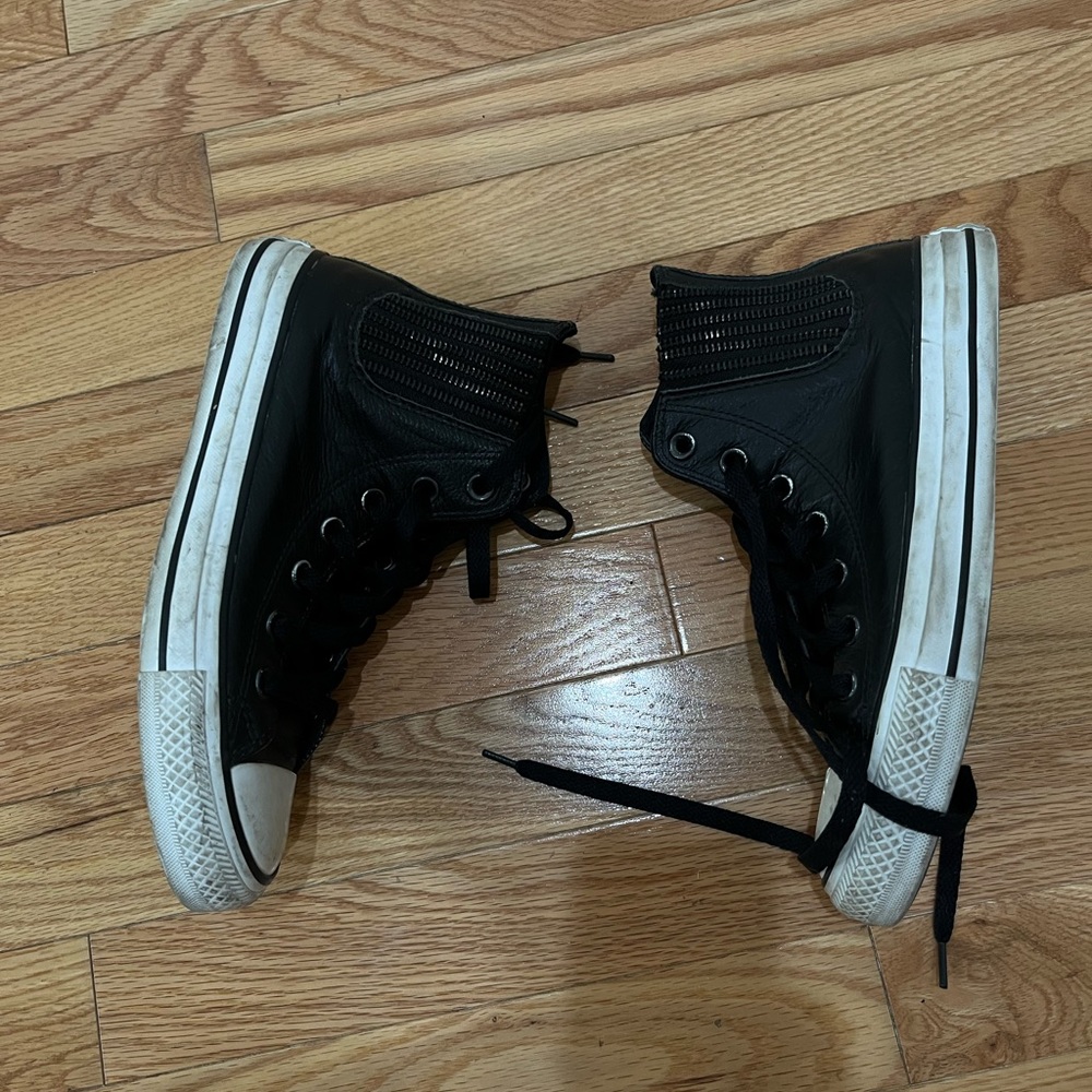 Converse faux leather